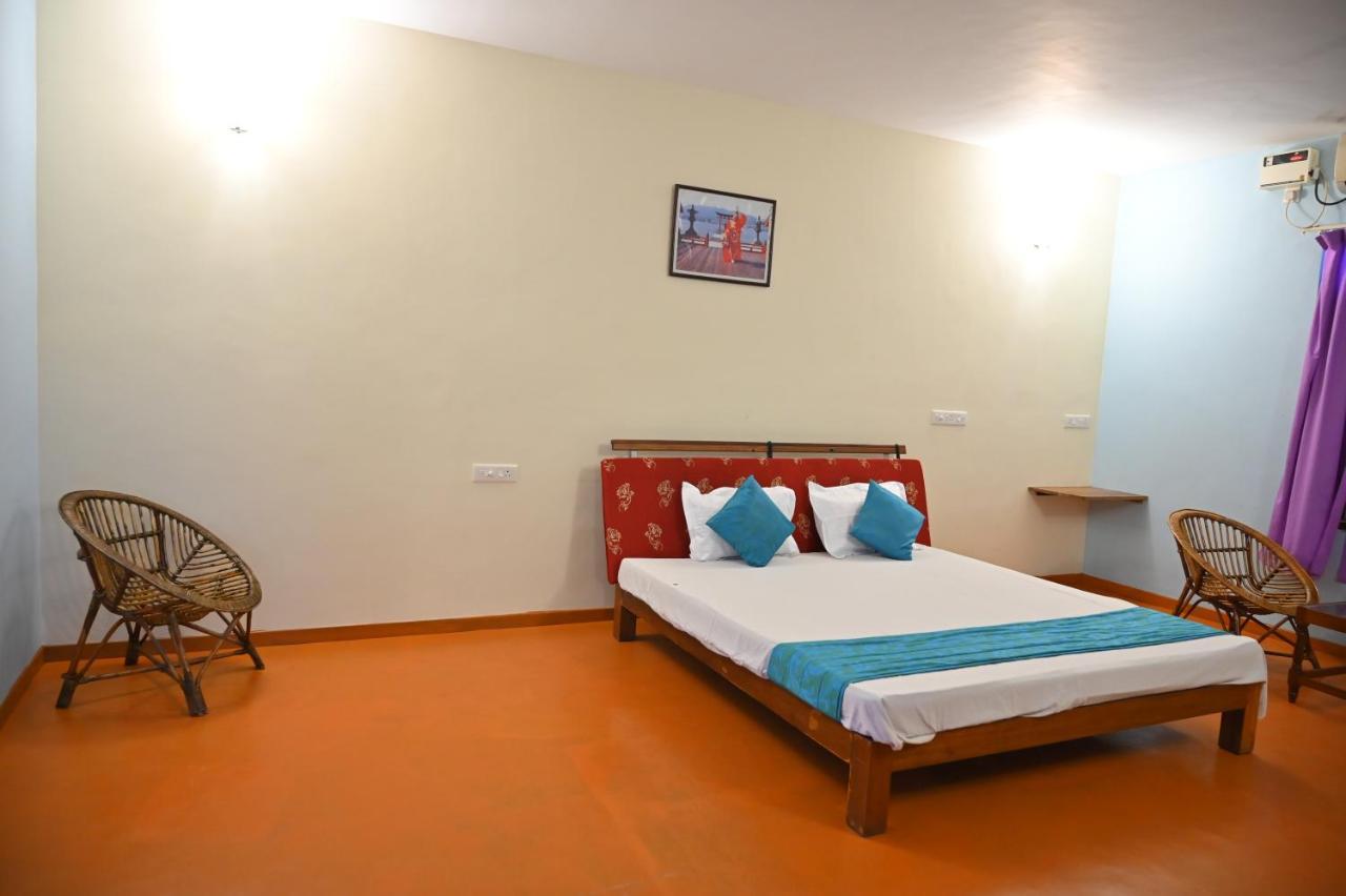 Les Boganveillea Heritage Guest House Auroville Exteriör bild