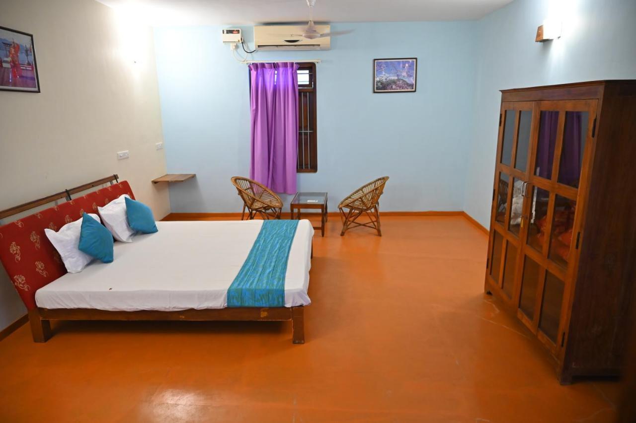 Les Boganveillea Heritage Guest House Auroville Exteriör bild