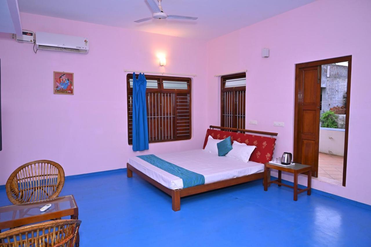 Les Boganveillea Heritage Guest House Auroville Exteriör bild