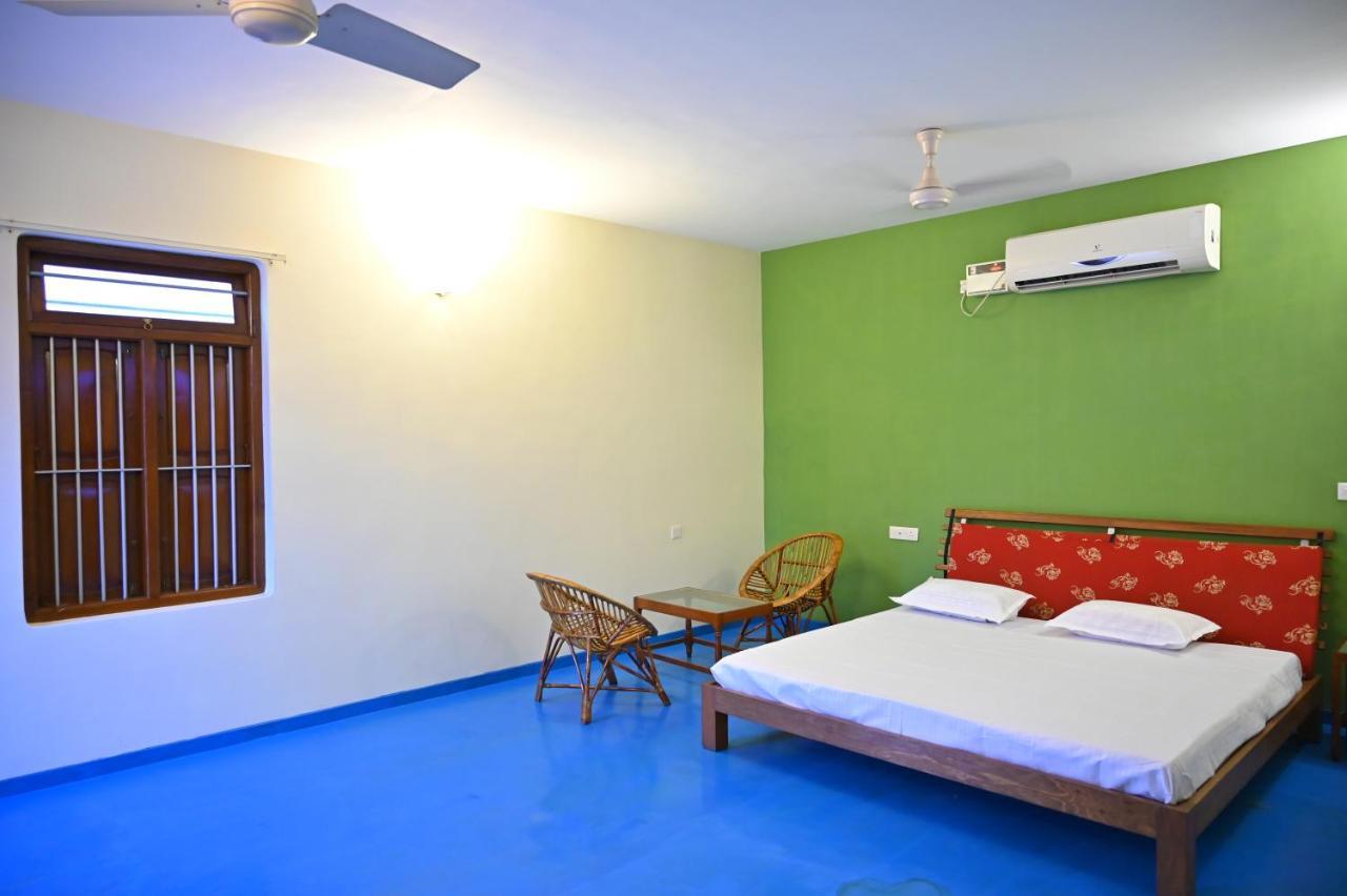 Les Boganveillea Heritage Guest House Auroville Exteriör bild