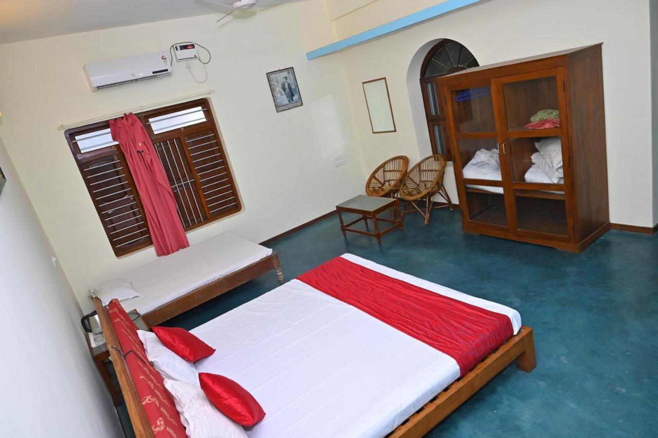 Les Boganveillea Heritage Guest House Auroville Exteriör bild