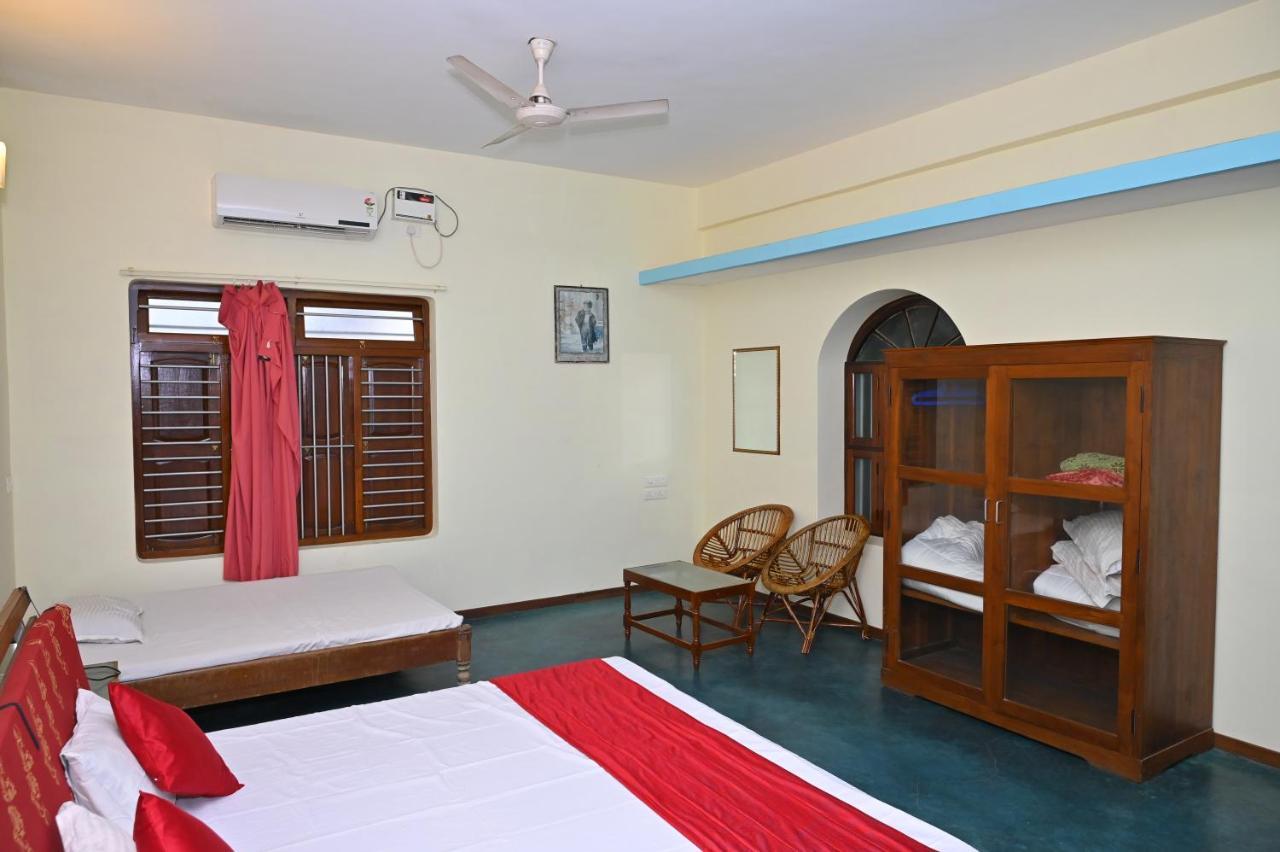 Les Boganveillea Heritage Guest House Auroville Exteriör bild